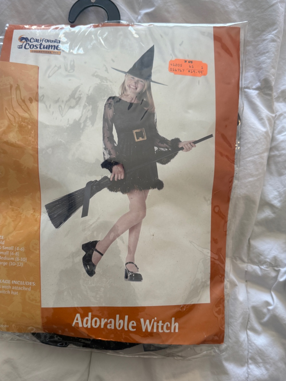 California Costumes Adorable Witch Outfit - Black